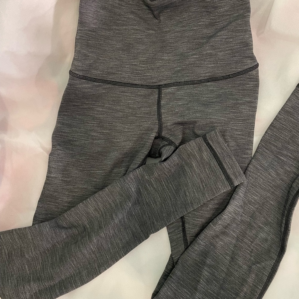 High rise lululemon wunder under leggings